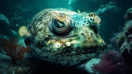 魚　イメージイラスト　generative AI