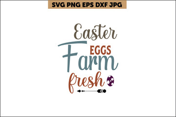 Easter eggs farm fresh