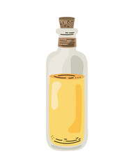 Oil bottle illustration