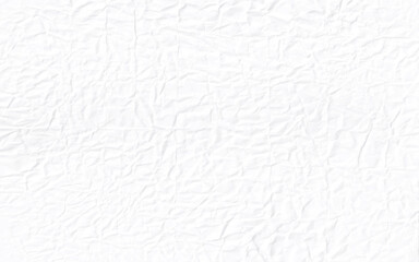 Paper texture background, Crumpled paper. White creased paper. White wrinkle recycle paper background