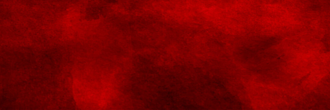 Dark red grunge panorama view background