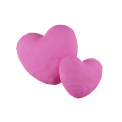 Love Clay Essential Object 3D Illustrations