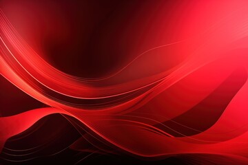Fototapeta premium Red abstract background. Generative AI.