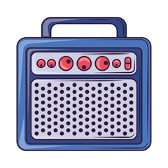 radio icon isolated