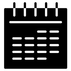 Obraz premium calendar