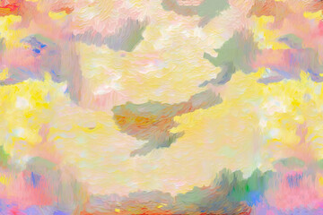 Fototapeta na wymiar abstract watercolor impressionism background