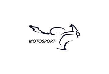 Illustration Vector graphic of Motosport fit for Racing logo designs etc.