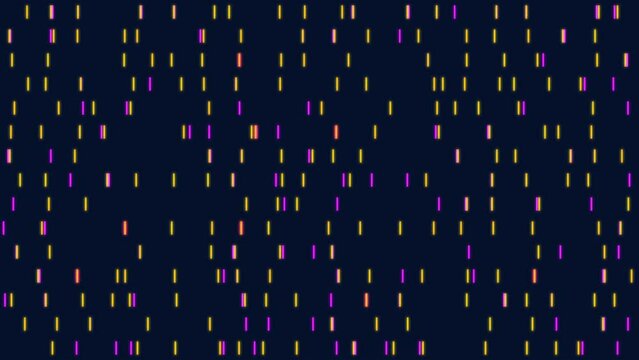 Big Genomic Data Visualization - DNA Test, Barcoding, Genome Map Architecture. Available in 4K video render animation footage.