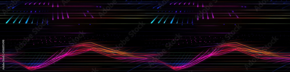 Wall mural data connection speed lines technology abstract background