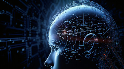 information flowing through brain generative ai