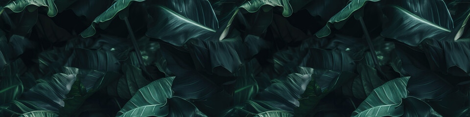 Gorgeous background with a breathtaking display of lush and vibrant tropical leaves.