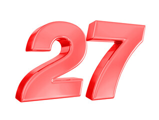27 Red Number