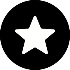 Star Glyph Inverted Icon