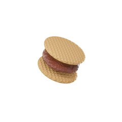 cookies isolated on white background