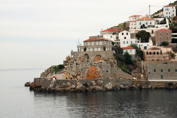 Fototapeta na wymiar Travel to Greece. Saronic Gulf. The island of Hydra.