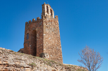 la martina tower in ayllon, segovia