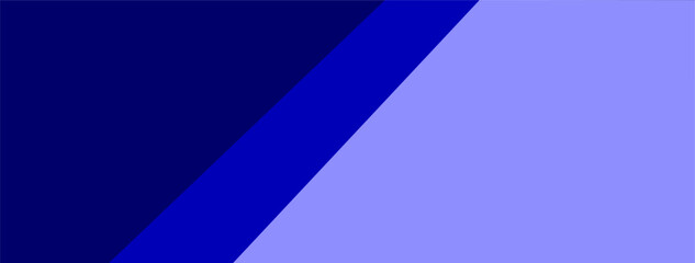 Abstract blue color background. Dynamic shapes composition. Minimalist vector.
