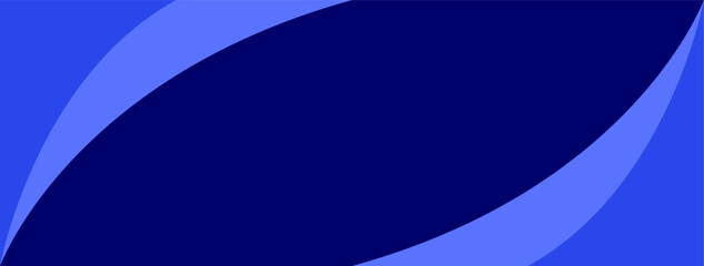 Abstract blue color background. Dynamic shapes composition. Minimalist vector.