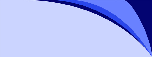 Abstract blue color background. Dynamic shapes composition. Minimalist vector.