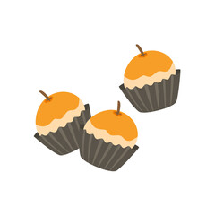 nastar cookies eid mubarak illustration