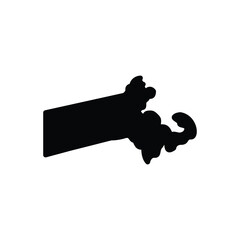 Black solid icon for massachusetts 