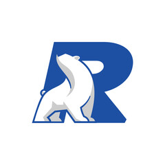 Polar Bear Alphabet R