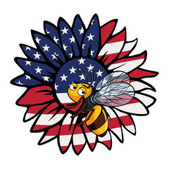 12 4th Of July Stickers PNG Bundle