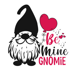 Valentine Gnomes svg Design