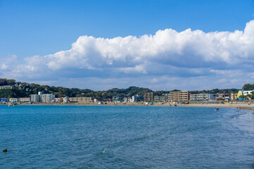 神奈川県逗子市の逗子海岸