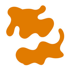 Brown Abstract Shapes 