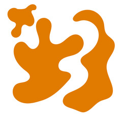 Brown Abstract Shapes 