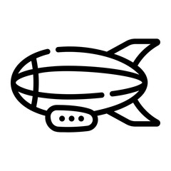 airship line icon
