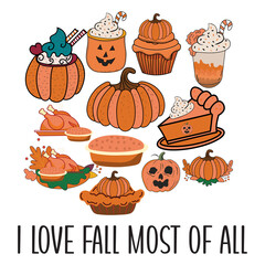 Fall Sublimation PNG Design