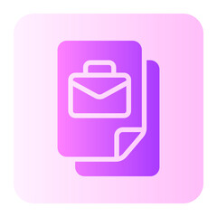 resume gradient icon