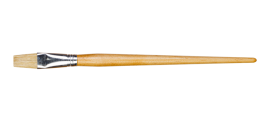 Paint brush isolated on white background