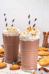 Snickerdoodle milkshake or smoothie