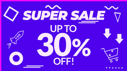 Amazing Black Friday Sale Discount Percentages. Animated Shopping Percentages And Texts