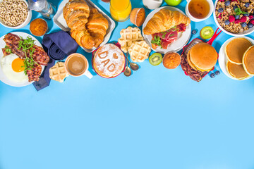 Fathers day Brunch background