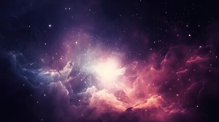 abstract background of astronomy galaxy dream background, Generative Ai