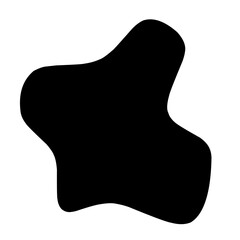 Abstract blob shape