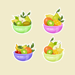 Fruits vectorillustration