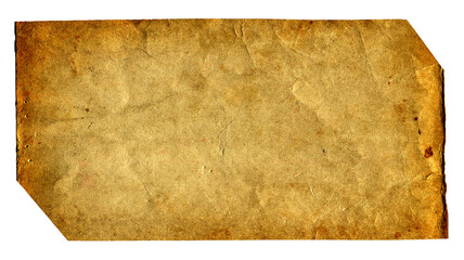 Old Paper Texture isolated