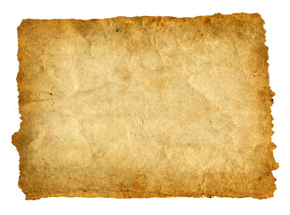 Old Paper Texture isolated
