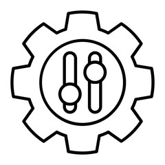 Control Outline Icon