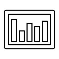 Chart Outline Icon