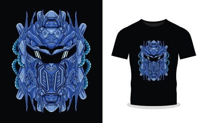 Powerful Mecha Illustration A Display of Strength and Toughness