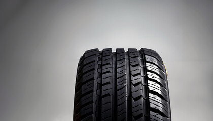 A car tyre in close-up. Tyre. Car tyre texture. Ideal for the season. Change car tyres. © PixobaPICS