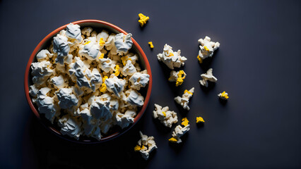 Popcorns in Paper Box, Generative AI