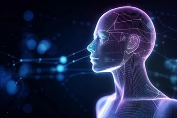 Healthcare networking and data connected of patient on internet digital technologies, AI