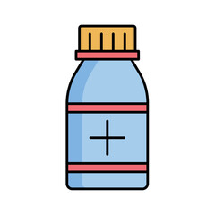 Antibiotic Vector Icon
